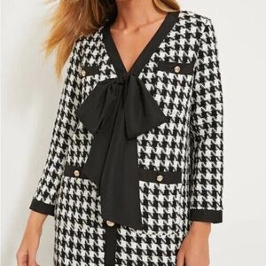 Tuckernuck NWT Coco Houndstooth Women's Dress Size Large